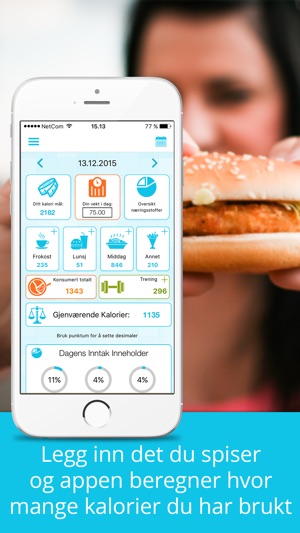 Slankis - Kaloriteller og slanke app. Gå ned i vekt nå.(圖2)-速報App