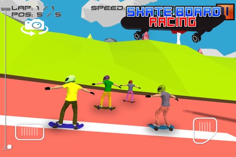 Skate Board Racing - Game screenshot 2