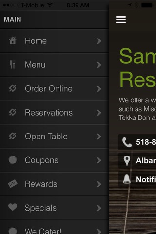 Samurai Japanese Restaurant screenshot 2