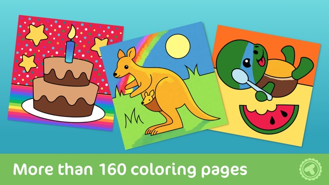 Toonia Colorbook - Educational Coloring Game for Kids & Todd(圖1)-速報App