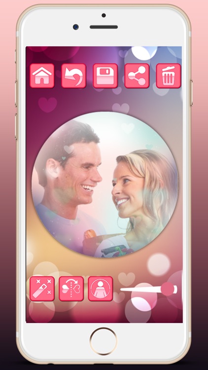 Love profile photo editor - for social networks in Valentine’s Day screenshot-4