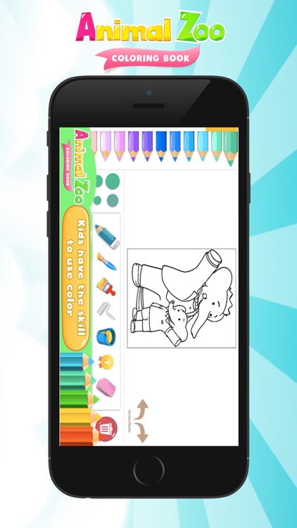 Coloring Book Animals Zoo screenshot-3