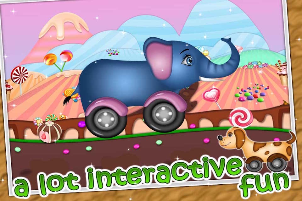 Kidzee - Animal Cars Racing Game for Kids screenshot 4