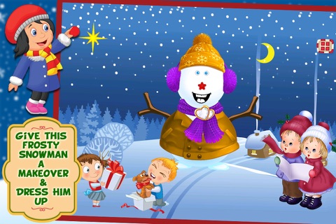 Christmas Snowman Maker & Dressup Salon screenshot 4