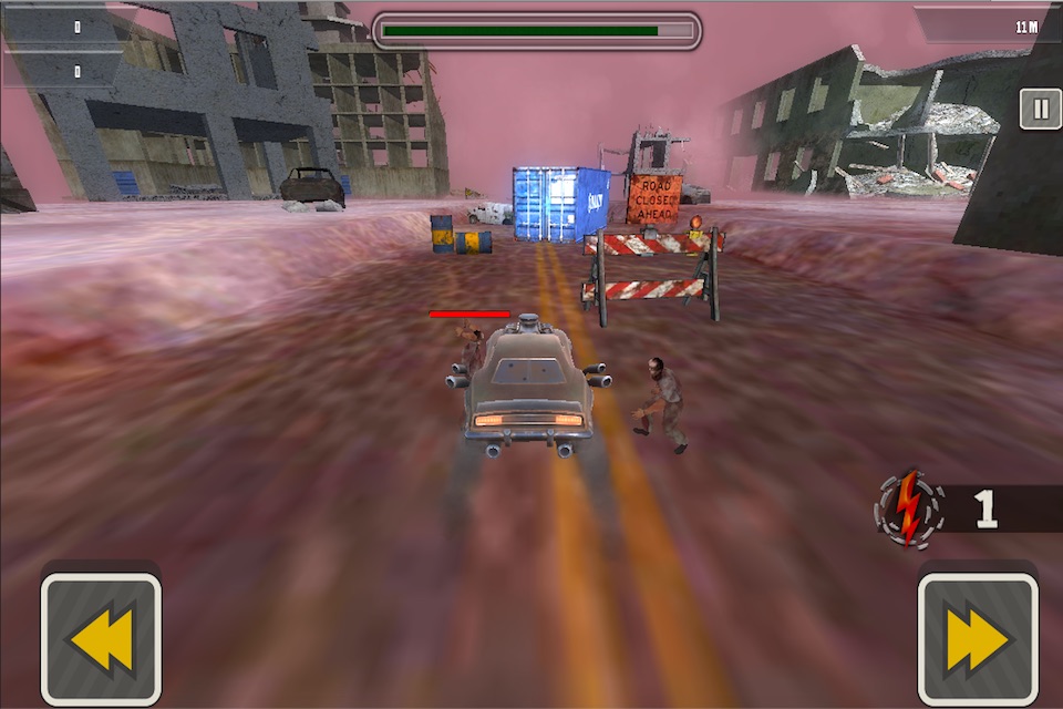 Super Hit N Run - Zombies Highway screenshot 2