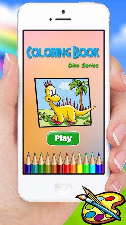 Dinosaur Coloring Book for Kids and kindergarten