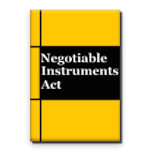 Negotiable Instruments Act