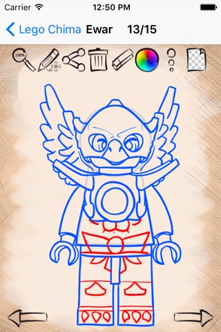 Learning to Draw for Lego Chima screenshot 4
