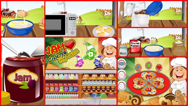 Jam Heart Cookies Maker – Bake carnival food in this cooking game for kids