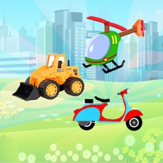 Activities of Vehicles Puzzles for Toddlers & Preschool