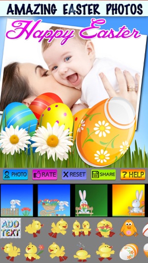 Happy Easter Photo Frames and Stickers(圖1)-速報App