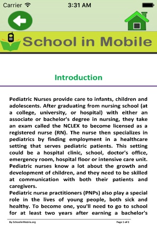Pediatric Nursing Practice Exam screenshot 2