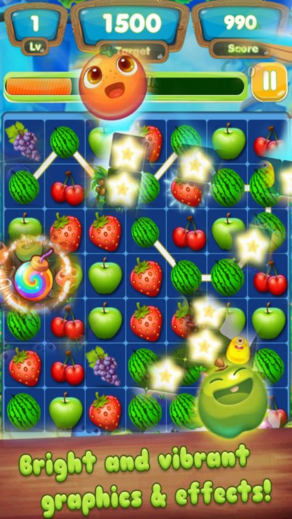 Fruit Match-3: Farm Line