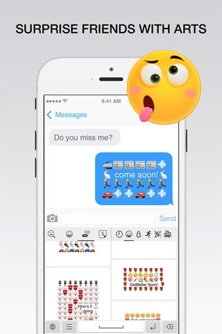 Emoji Search Keyboard - Find new emojis & emoticons, fun cute Stickers and Art Combos screenshot 4