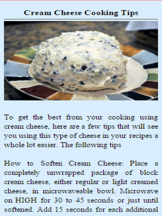 cream cheese recipes im app store cream cheese recipes im app store