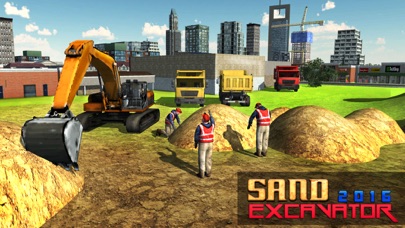 Sand Excavator Truck Simulator 3D – Heavy construction backhoe simulation game 1.0 IOS -