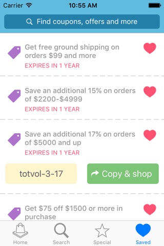 Vouchers For Tesco screenshot 4
