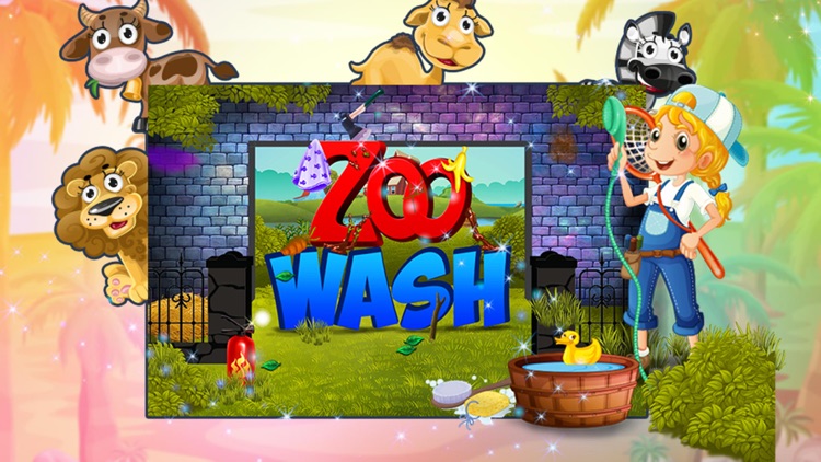 Zoo Wash – Cleanup messy & dirty animal yard in this salon game for kids