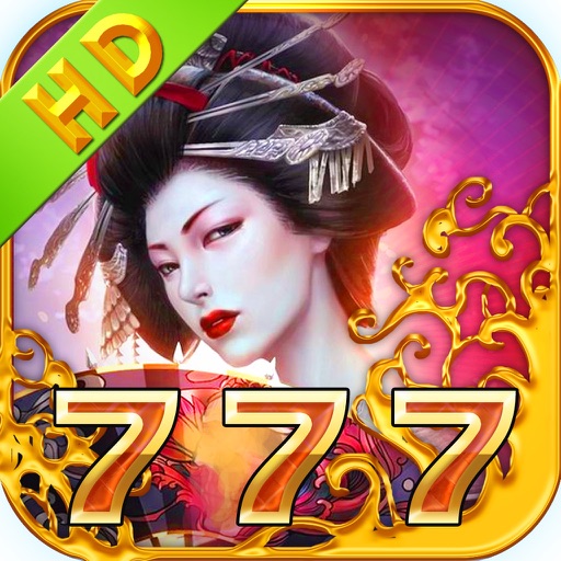 Asian Beauty Slots: HD Mega Casino Games Icon
