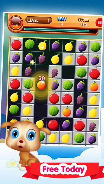 Happy Fruit Match-3