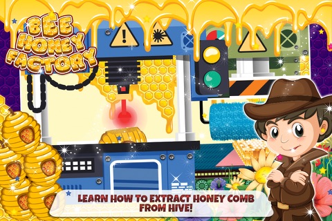 Bee Honey maker – Crazy cooking mania game for kids screenshot 3