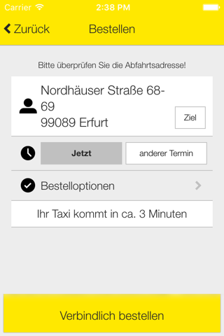 Taxi Erfurt screenshot 4