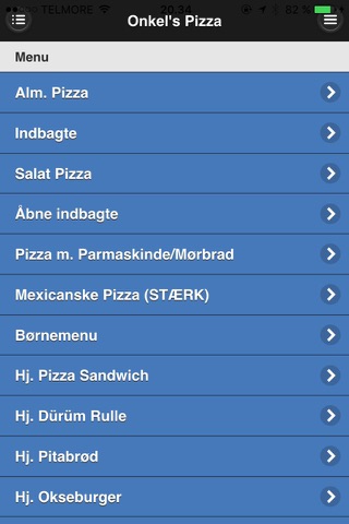 Onkels Pizza screenshot 2