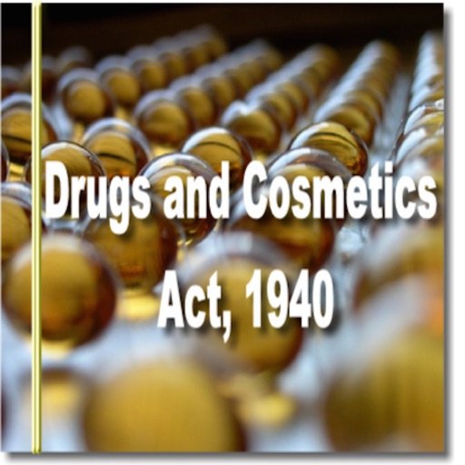 The Drugs and Cosmetics Act 1940 icon
