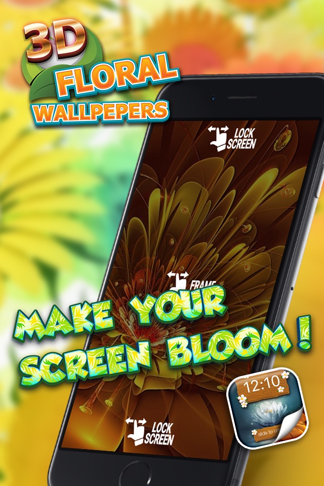 3D Floral Wallpaper – Spring.Time Flower Garden Background.S for Home and Lock-Screen screenshot 2