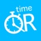 Applikation für die mobile Zeiterfassung des Produktes timeQR von webQR