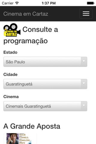 Cinema em Cartaz screenshot 2