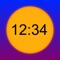 This application shows the apparent solar time, the time you would see on a sundial at your current location