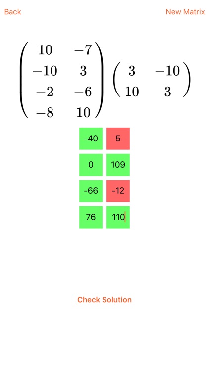 Matrix Practice