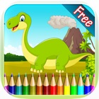 Dinosaur Coloring Book - Drawing and Painting Colorful for kids games free