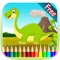 Dinosaur Coloring Book - Drawing and Painting Colorful for kids games free