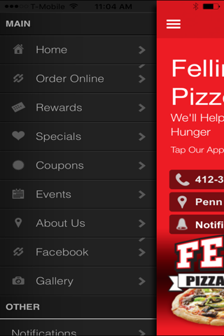 Fellini's Pizzeria screenshot 2