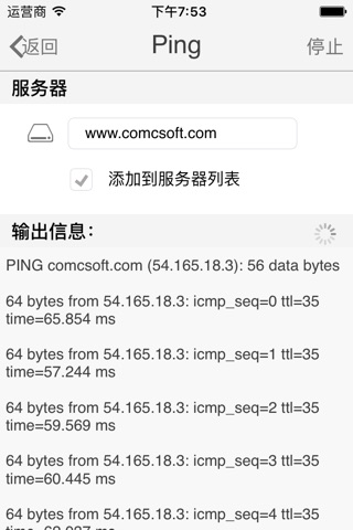 iNetTools - Ping,DNS,Port Scan screenshot 2