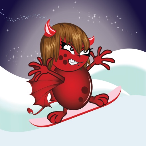 Devil Rush Free HD - Horror Snow.board.ing Party icon