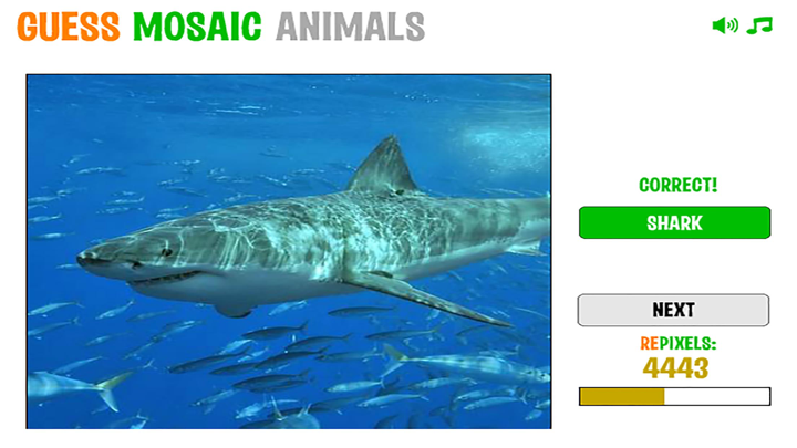 Guess Mosaic Animals screenshot 1