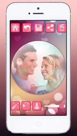 Game screenshot Love profile photo editor - for social networks in Valentine’s Day hack