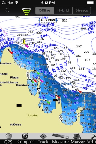 Aegean South Nautical Charts screenshot 4
