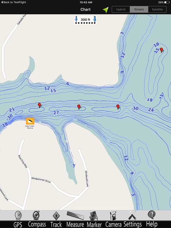 Chickamauga GPS Charts Pro