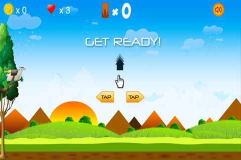 Flappy Rocket Llama screenshot 2