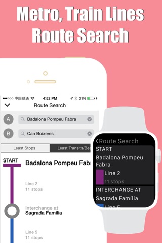 Barcelona travel guide with offline map and España metro transit by BeetleTrip screenshot 3