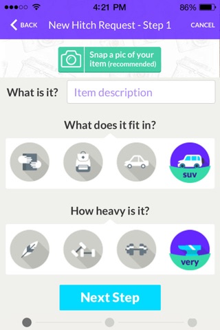 Hitch Crowdsourced Delivery screenshot 3