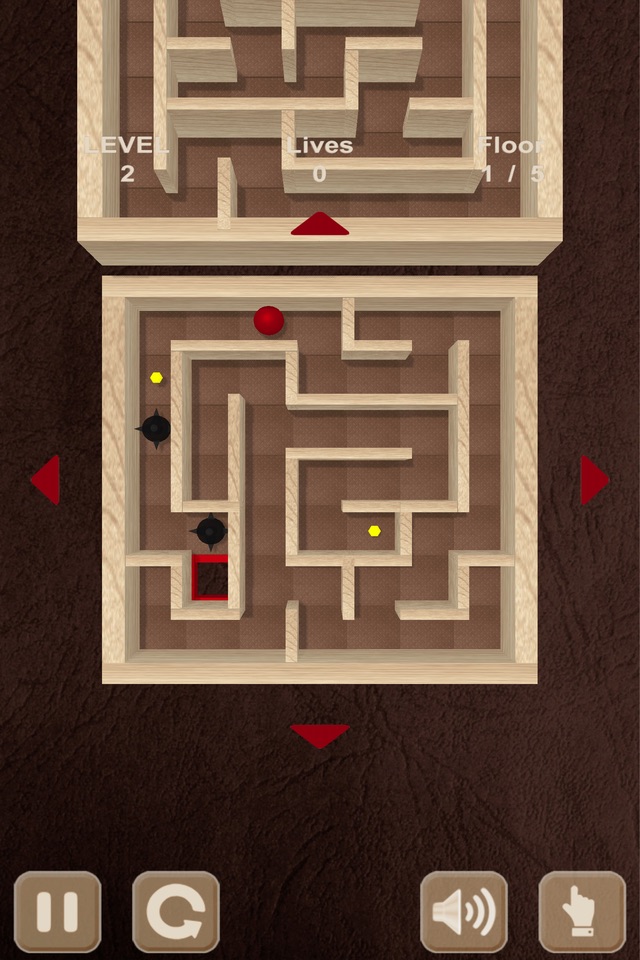 Roll the ball. Labyrinth box screenshot 4