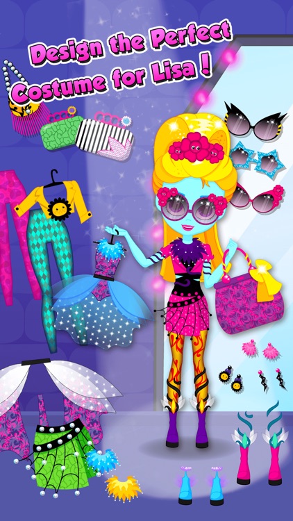 Monster Sisters Fashion Party - Crazy Makeup, Dress Up & Hair Salon