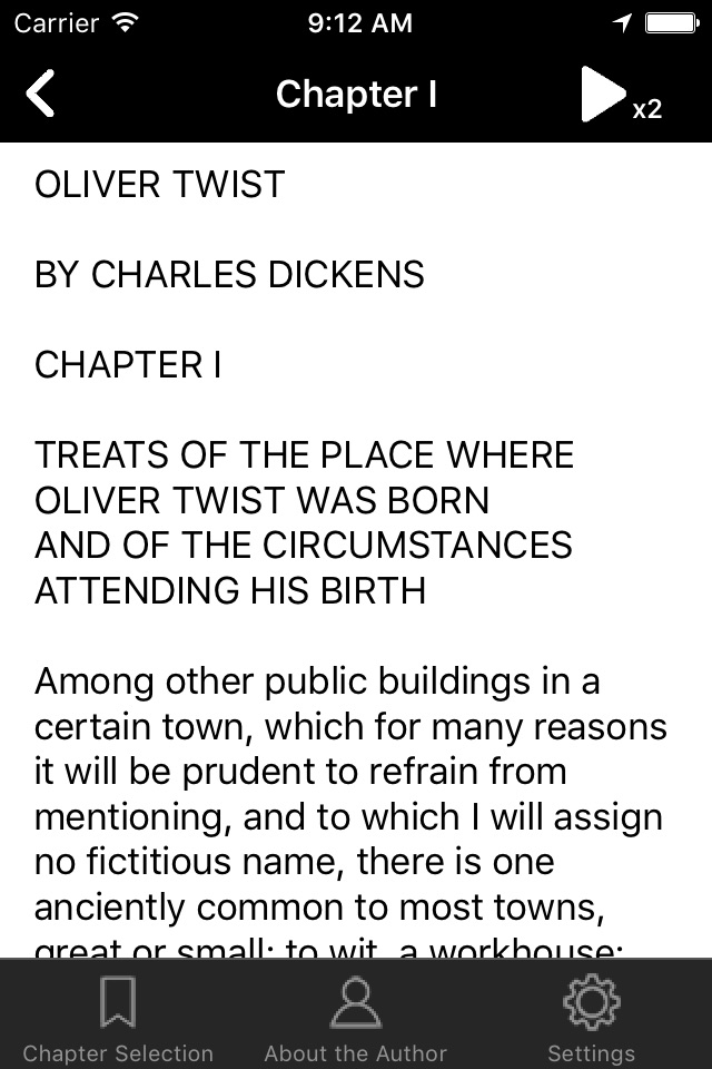 Oliver Twist by Charles Dickens screenshot 2