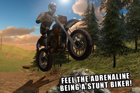 Downhill Bike Simulator 3D: Offroad Race Full screenshot 4