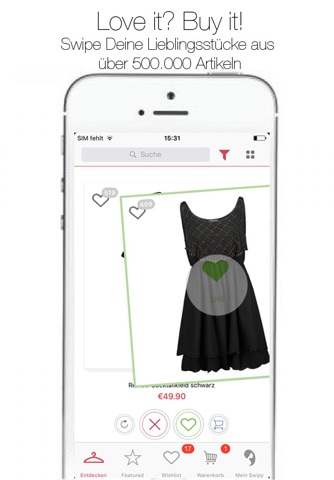 Swipy - Fashion-Shopping-Concierge screenshot 2